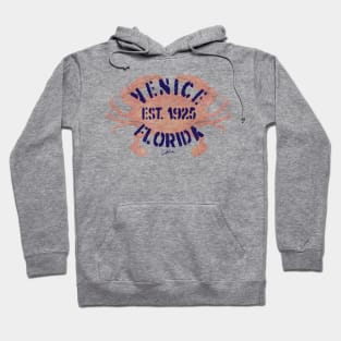 Venice, Florida, Est. 1925, Blue Crab Hoodie